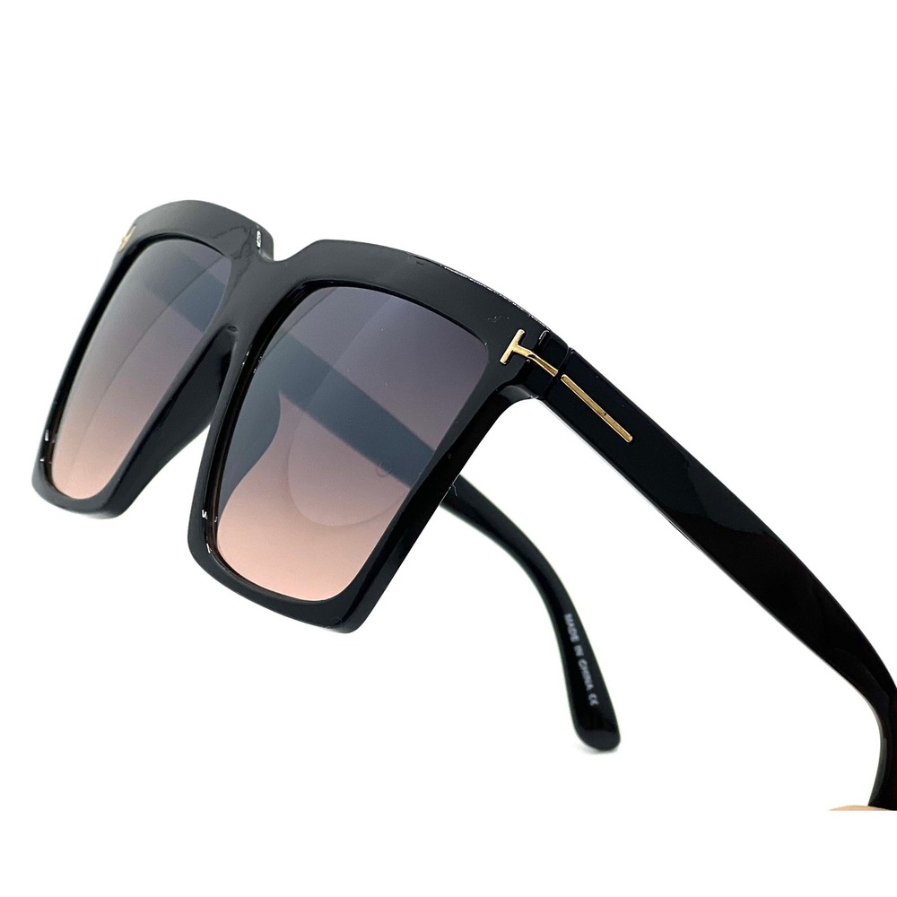 Oversized Square Sunglasses Women Fashion Shades Designer Style